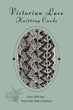Victorian Lace Knitting Cards